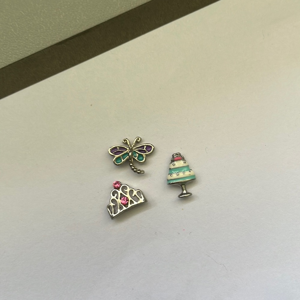 Origami Owl Birthday Princess Charm Bundle